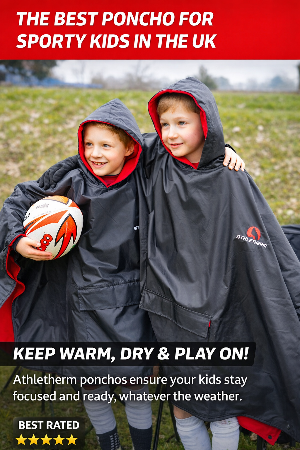 The Best Waterproof Poncho for Kids in the UK